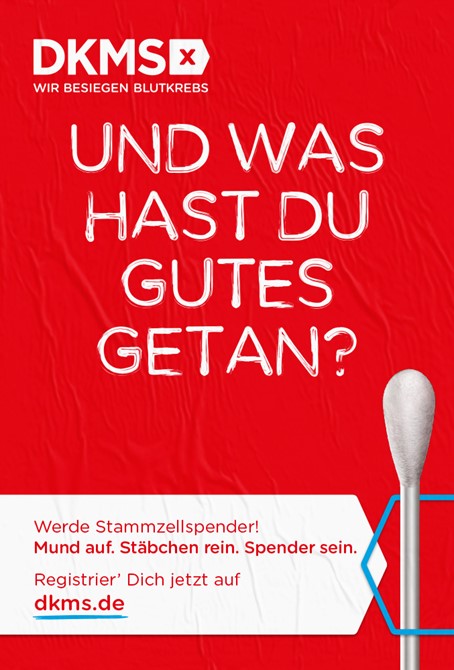 100 neue potenzielle Stammzellspenderinnen und -spender