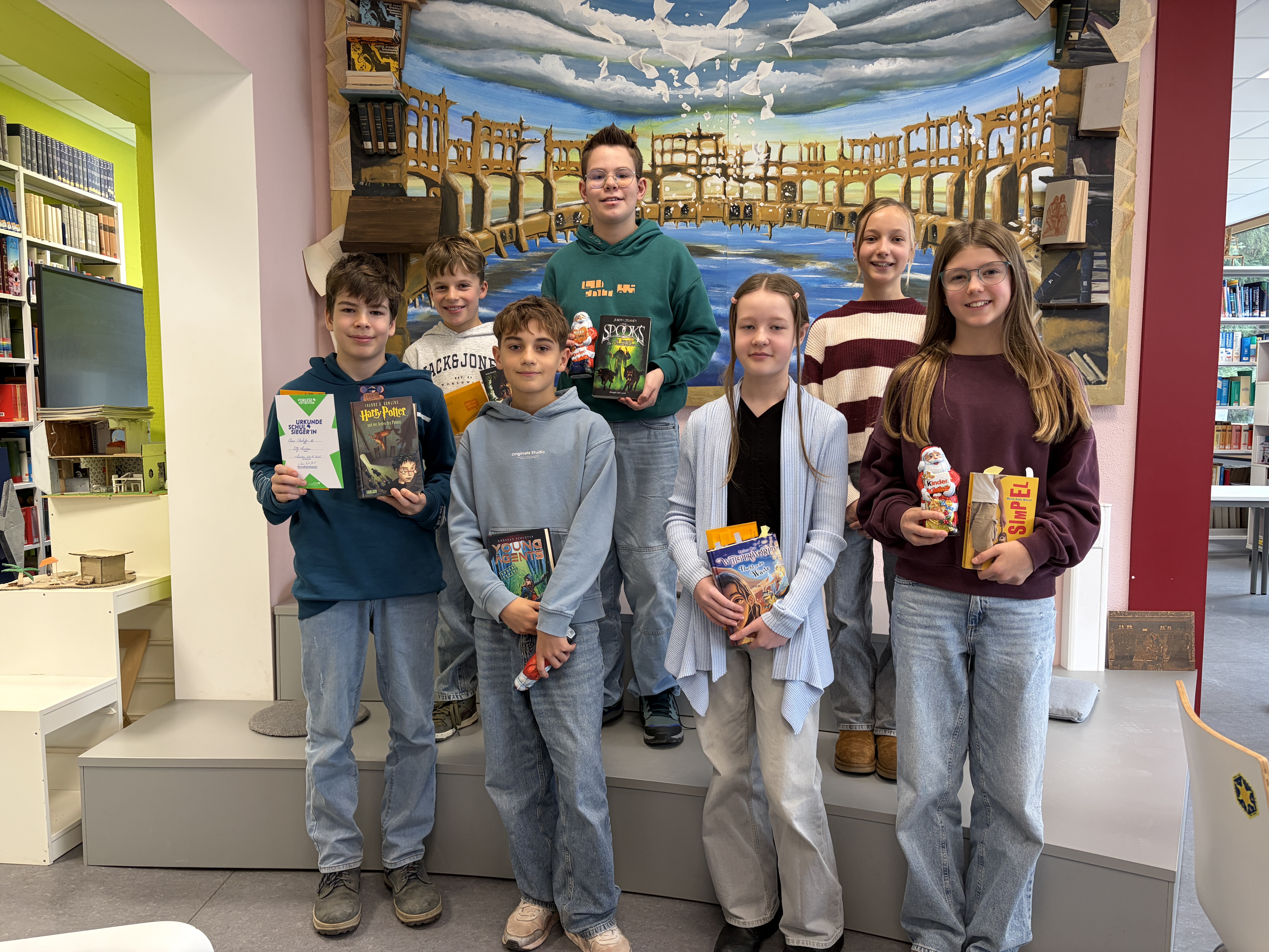 Elias Oberhofer gewinnt den Vorlesewettbewerb der 6. Klassen